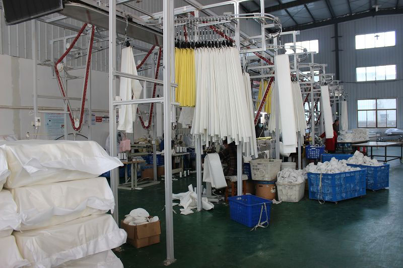 生產(chǎn)線縫紉車(chē)間